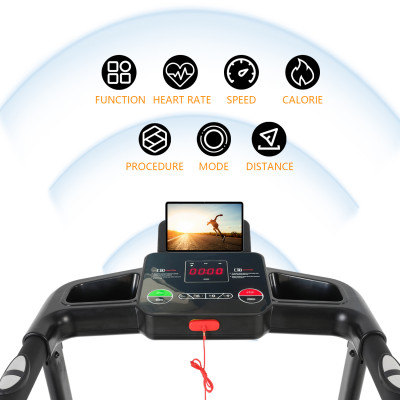Home Use 1.5HP DC Treadmill Rated Power for Efficient Workouts