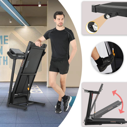 Home Use 1.5HP DC Treadmill Rated Power for Efficient Workouts