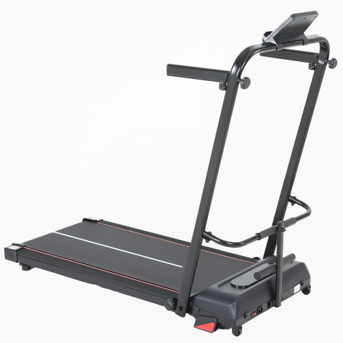Folding Electric Treadmill for Home Office Use with LED Screen