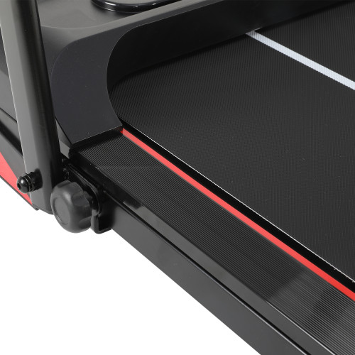 Space-Saving LED Screen Treadmill Walking Running Machine