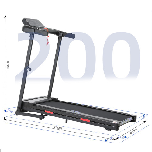 New Gym Equipment Portable Motorized Walking Pad Treadmill for Home Fitness