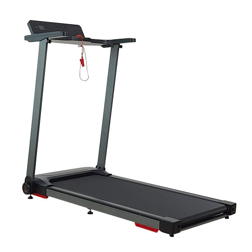 Foldable Portable Electric Treadmill for Home Use with LED Screen Manual Incline
