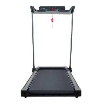 Foldable Portable Electric Treadmill for Home Use with LED Screen Manual Incline