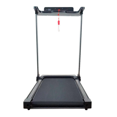 Foldable Portable Electric Treadmill for Home Use with LED Screen Manual Incline