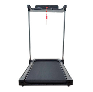 Foldable Portable Electric Treadmill for Home Use with LED Screen Manual Incline
