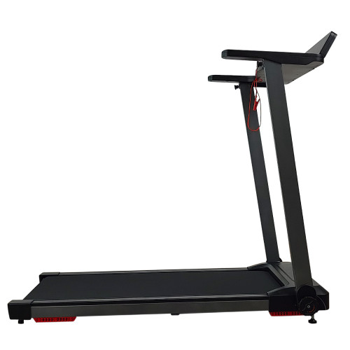Foldable Portable Electric Treadmill for Home Use with LED Screen Manual Incline