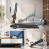 Home Fitness Folded Fitness Treadmill with LED Display for Body Building and Calorie Tracking
