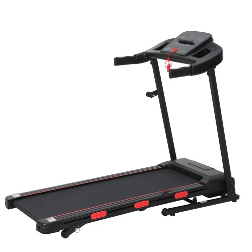 Multifunctional Foldable Electric Portable Treadmill with LCD Screen for Home Fitness Exercise