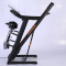 Electric Foldable Portable Exercise Treadmill with Manual Incline and 120kg Capacity