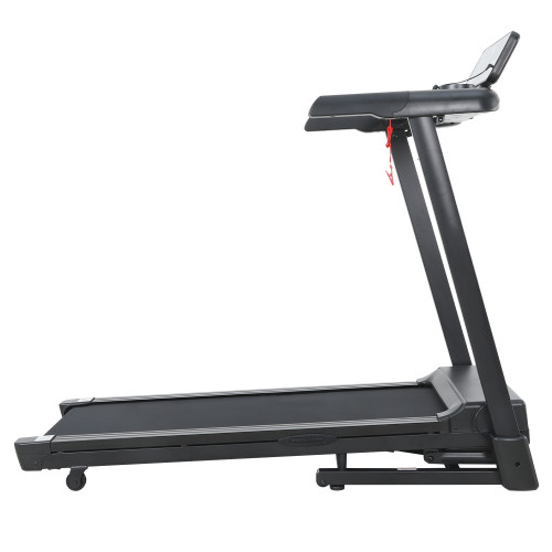 Foldable Portable Electric Treadmill with LCD Screen 120kg Capacity for Body Building Running