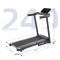 High Quality Foldable Portable Manual Incline Treadmill with Electric Motor LCD Display