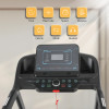 New Design Electric Portable Foldable Cardio Training Gym Running Machine 3.0HP Motor Power Treadmill