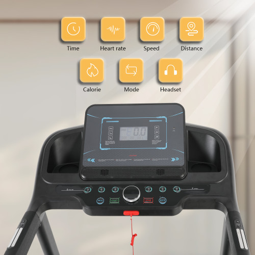 New Design Electric Portable Foldable Cardio Training Gym Running Machine 3.0HP Motor Power Treadmill