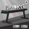 Dumbbell Flat Steel Bench Weight Lifting Foldable Adjustable Portable Bench