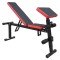 Home Gym Adjustable Steel Foldable Bench for Multi-Function Total Body Workout Training