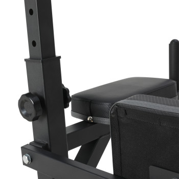 Dip Station Power Rack Pull up bar for Core Exercises