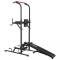 Multifunction Fitness Weight Dip Pull up bar Station with Sit up Bench