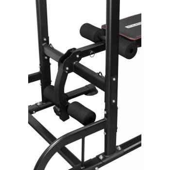 Multifunction Fitness Weight Dip Pull up bar Station with Sit up Bench