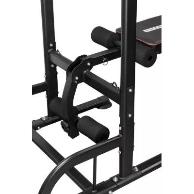 Multifunction Fitness Weight Dip Pull up bar Station with Sit up Bench