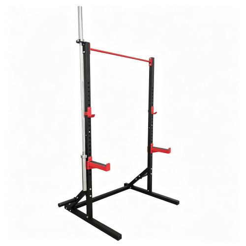 Gym Fitness Weightlifting Power Rack Half Squat Stand Barbell Squat Rack