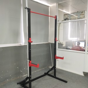 Gym Fitness Weightlifting Power Rack Half Squat Stand Barbell Squat Rack