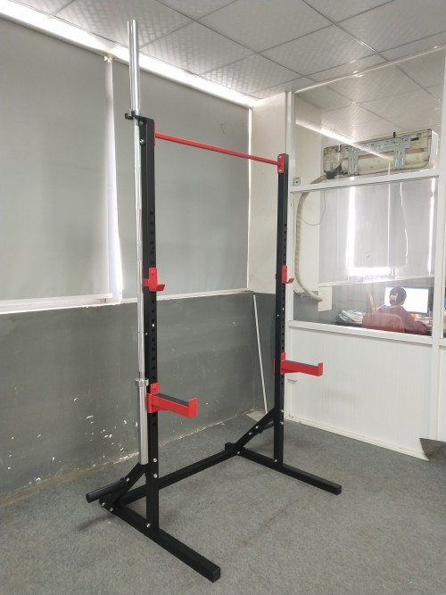 Gym Fitness Weightlifting Power Rack Half Squat Stand Barbell Squat Rack