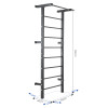 Home Use Adjustable Anti-Slip Durable Steel Wall Bars Rib Climbing Ladder 120kg Capacity
