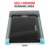 Portable Electric Treadmill with 2.0HP Motor 1-6km/h Speed Home Use Walking Pad Under-Desk Running Machine LED Screen