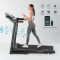 Folding Steel Electric Treadmill with LED Screen and Multi-Function Portable for Home Use