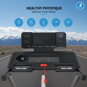 Electric Motorized Foldable Portable Treadmill LED Display Smart Speed Adjustment