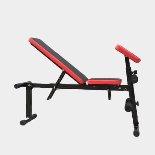 Home Gym Adjustable Steel Foldable Bench for Multi-Function Total Body Workout Training