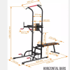 Multifunction Fitness Weight Dip Pull up bar Station with Sit up Bench