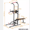 Multifunction Fitness Weight Dip Pull up bar Station with Sit up Bench