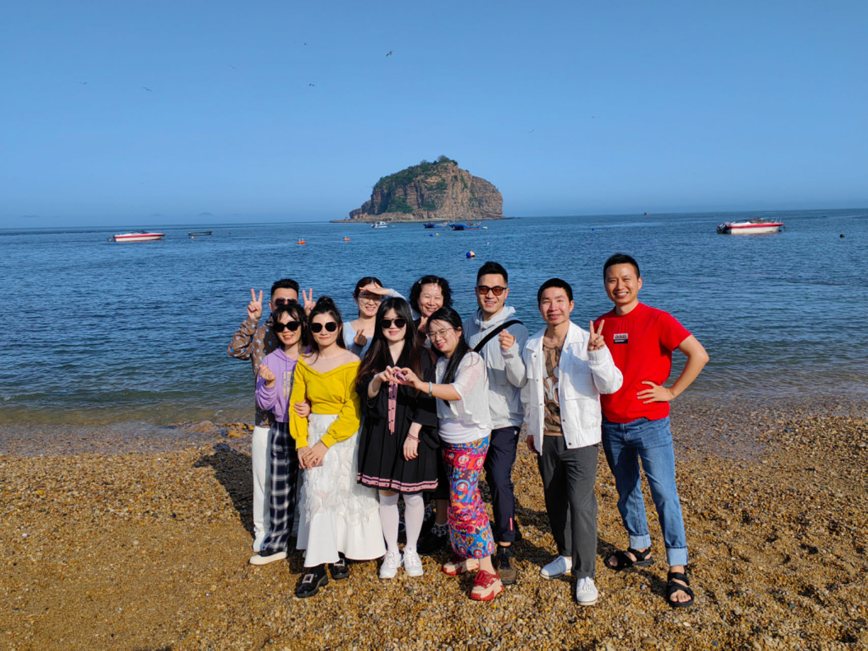 Fineland Sales Team Tour in Dalian city, Liaoning Province