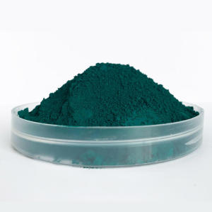 Haute résistance de couleur prix d'approvisionnement d'usine bonne qualité pigment organique vert 7 pour revêtement/plastique/offset/encre-fournisseur en gros