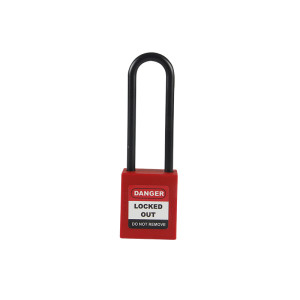 Candado de seguridad con grillete de aislamiento de 76 mm | Venta al por mayor de candados de seguridad de plástico | Fabricación de candados Lita