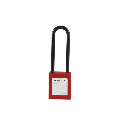76mm Insulation Shackle Safety Padlock | Plastic Safety Padlock Wholesale |Lita Lock Manufacturing