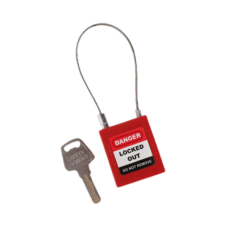 cable shackle safety padlocks