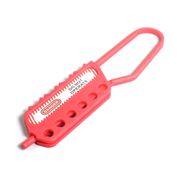 6 Holes Nylon Lockout Hasp| China Plastic lockout hasp supplier | Lita Lock Manufacturing