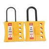 Yellow Plastic Lockout Hasp Shackle Dia. 6mm For MCCB | China Lockout Lagout Haps Factory