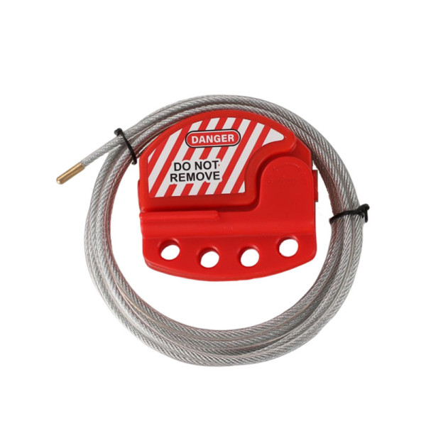 Cable Lockout Cable Dia.4mm Length 2 Meters| China Steel Cable Lockout Manufacturer Lita Lock