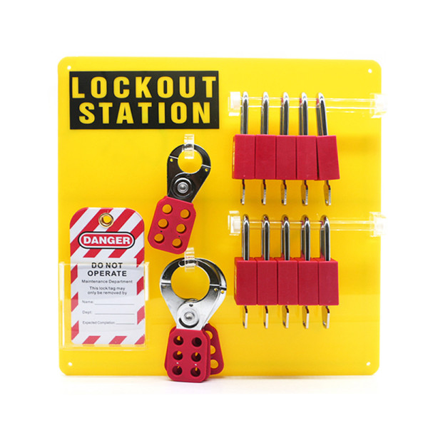 Compact Wall Mounted Lockout Board Kit | China Safety Lockout Kits Factory | Lita Lock Manufacturing