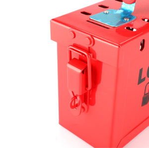 Portable 13 Locks Group Lockout Box|China Safety Lockout Box Supplier|Lita Lock Manufacturing
