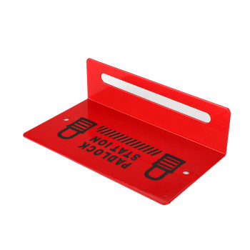 Steel Padlock Rack For 5 locks | China Wall Mounted Steel Padlock Rack Manufacturer