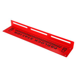 Steel Padlock Rack For 15 locks | Lockout Tagout Management | OEM lockout tagout center for padlock storage