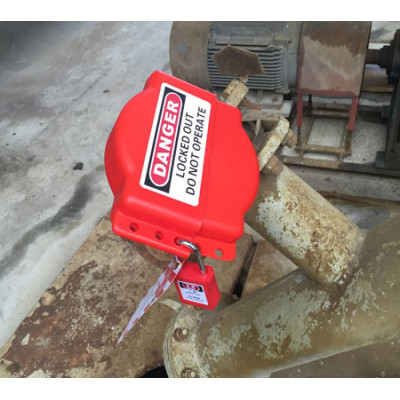 Adjustable Gate Valve Lockout For Valve Handle 1