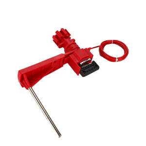 Bloqueo de válvula universal con cable y 1 brazo | Fabricante de bloqueo de válvula de seguridad de China | Fabricación OEM de candados Lita