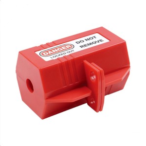 Bloqueo de enchufe eléctrico para enchufe de 220 V | Bloqueo de cubierta de enchufe eléctrico rojo