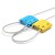 1.5MM x 1000MM Car Seal Lock | Steel Cable Car Seal Green | Lock Safety Valve | Litalock Manufacturing