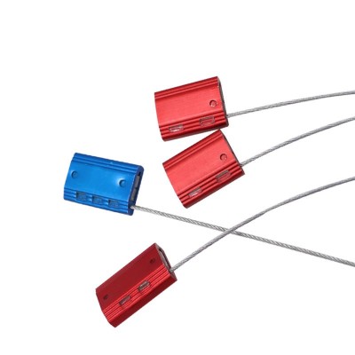 1.5MM x 1000MM Car Seal Lock | Steel Cable Car Seal Green | Lock Safety Valve | Litalock Manufacturing